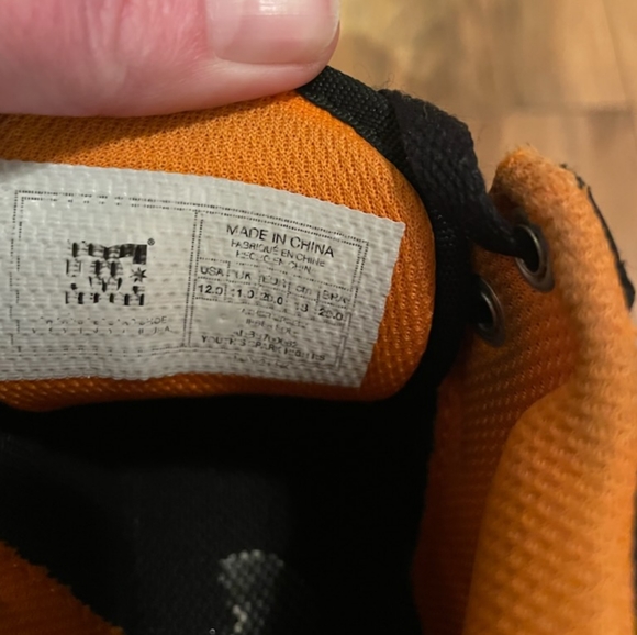 DC toddler size 12 high top shoes - Picture 4 of 5